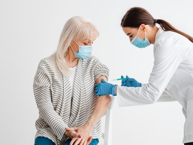 People continue to be urged to get vaccinated to help get out of restrictions. Picture: iStock