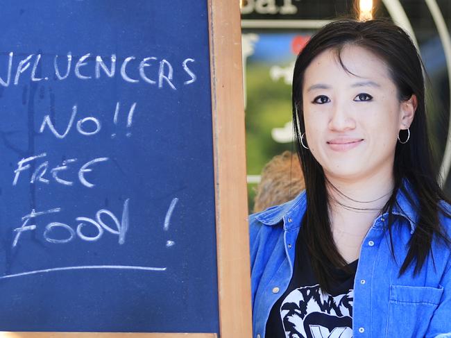 6th November 2020,  The owner of Goji Granola Bar & Cafe - Monica Tjong - has been left a horrible review online after not giving an "influencers / blogger" free food in exchange for a photo.Photo: Scott Powick