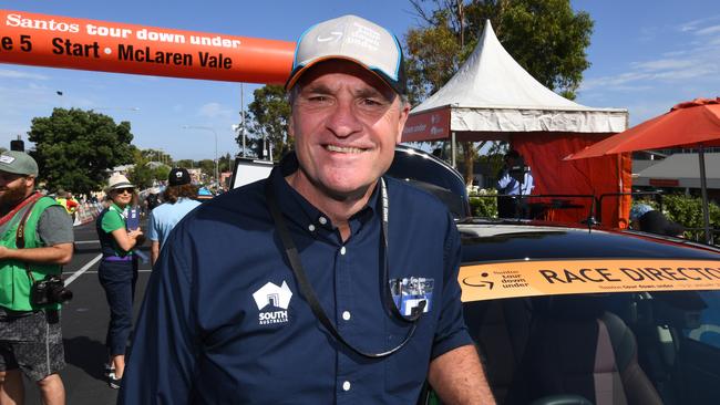 Tour Down Under race director Mike Turtur will oversee his 21st edition of the event. Picture: Dan Peled (AAP).