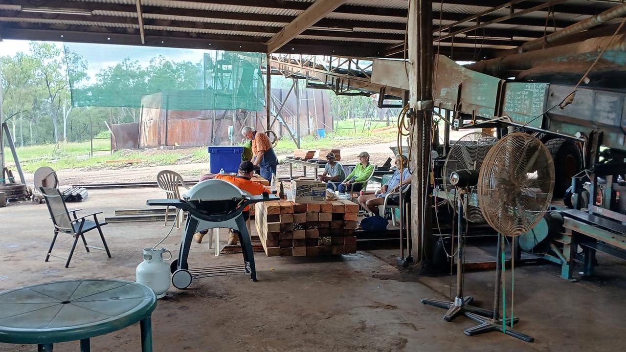 An inside look into Eidsvold Sleeper Mill &amp; Landscaping Timbers.