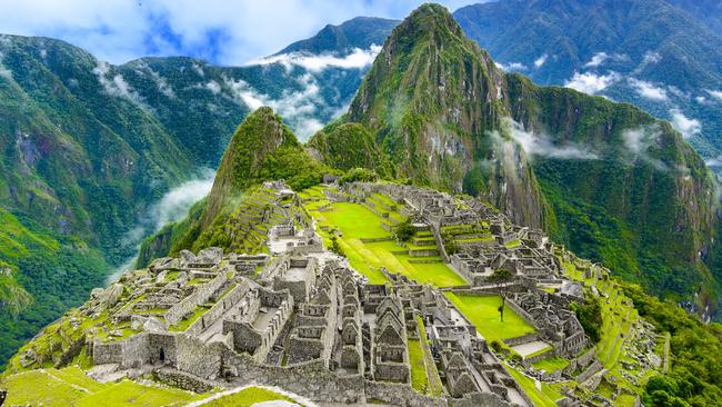 A geologist claims fault lines gave builders the right material to create Machu Picchu in the Peruvian Andes.