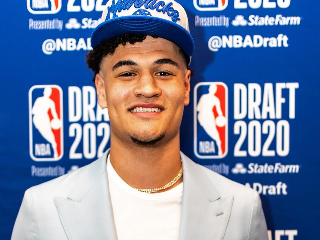 Australia’s newest NBA player Josh Green has impressed in his two pre-season games for Dallas. Picture: Courtesy of Josh Green/NBAE via Getty Images