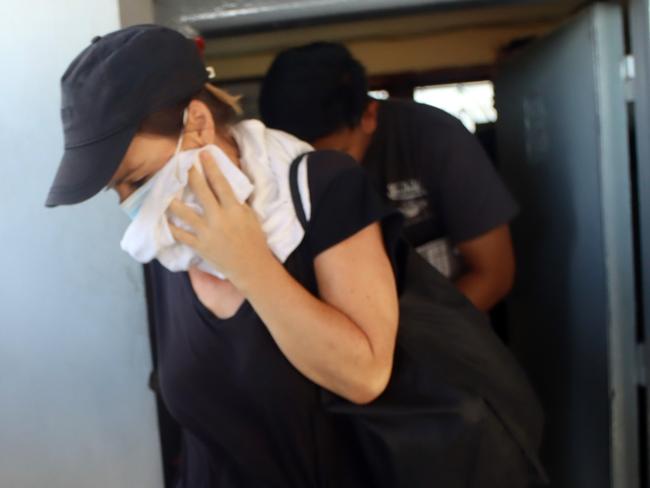 Australian Lynley Le Grand will be deported with her husband Michael. Picture: Lukman S. Bintoro