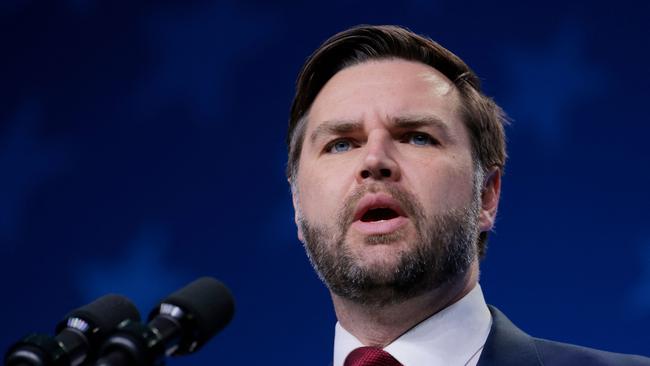 US Vice President JD Vance. Picture: AFP