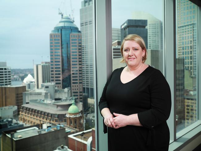 4/3/20: Michelle Ciesielski, Partner, Head of Residential Research Ð Australia. Pictured at their Sydney offices. John Feder/The Australian.