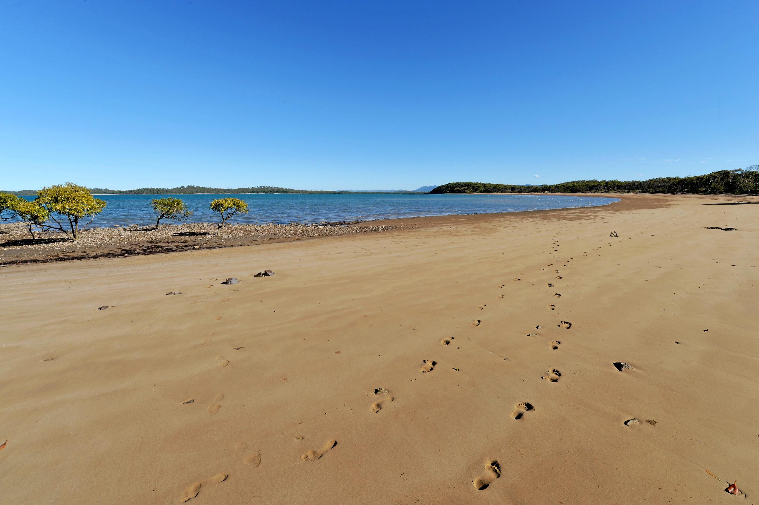 Sarina Beach. Site of proposed development. Picture: Stuart Quinn