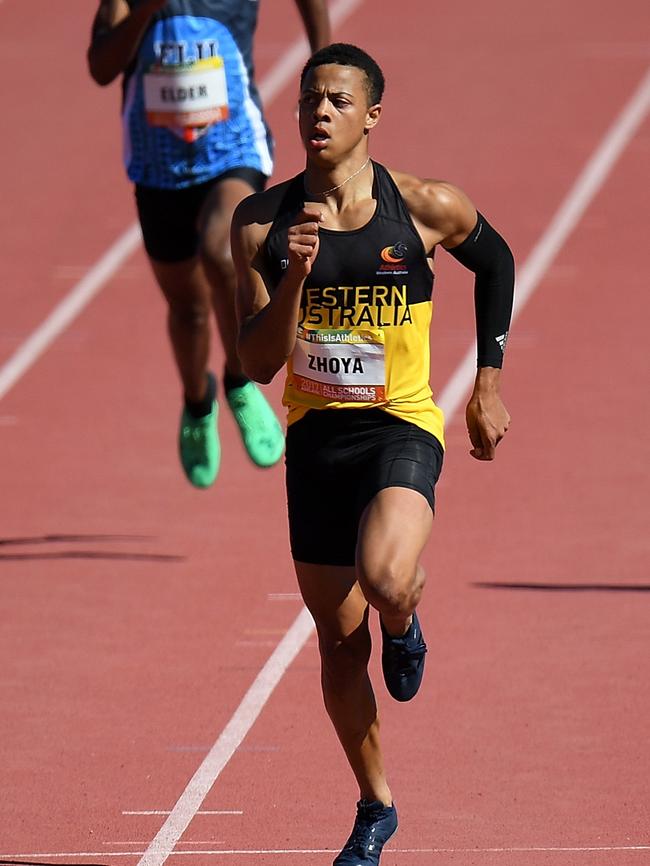 Teen talent Sasha Zhoya will run in the Bay Sheffield on Thursday. Picture: Daniel Kalisz/Getty Images
