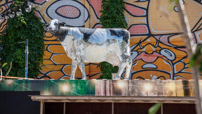 Beer Garden of Eden at intersection of Austin Ln and Spain Pl. Picture: Pema Tamang Pakhrin