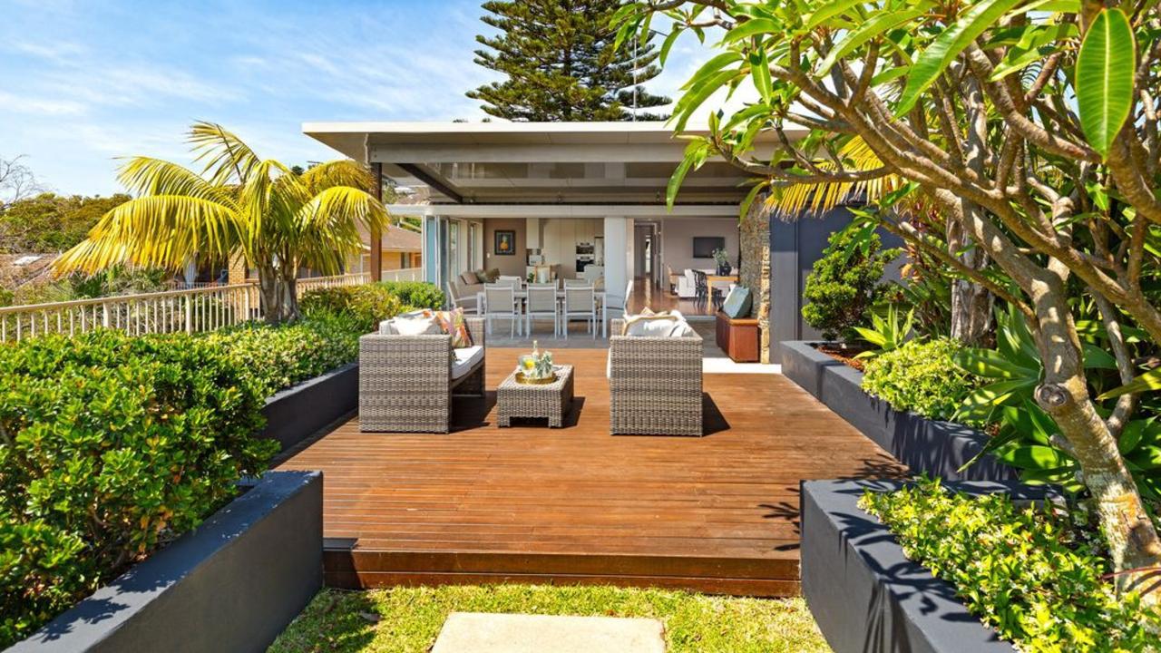 The unicorn apartment in Dee Why with four bedrooms, two bathrooms and a massive entertaining deck.