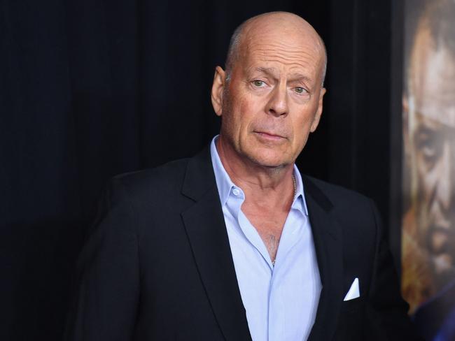 Bruce Willis attends the premiere of Glass in January 2019. Picture: Angela Weiss/AFP