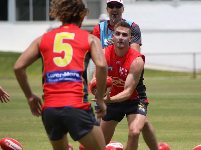 New Sun Anthony Miles in action on the Gold Coast.