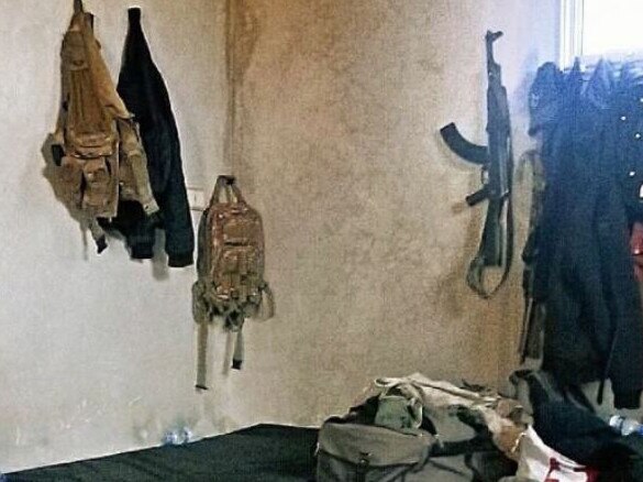 Adam Brookman posted photos of weapons on social media while in war-torn Syria.