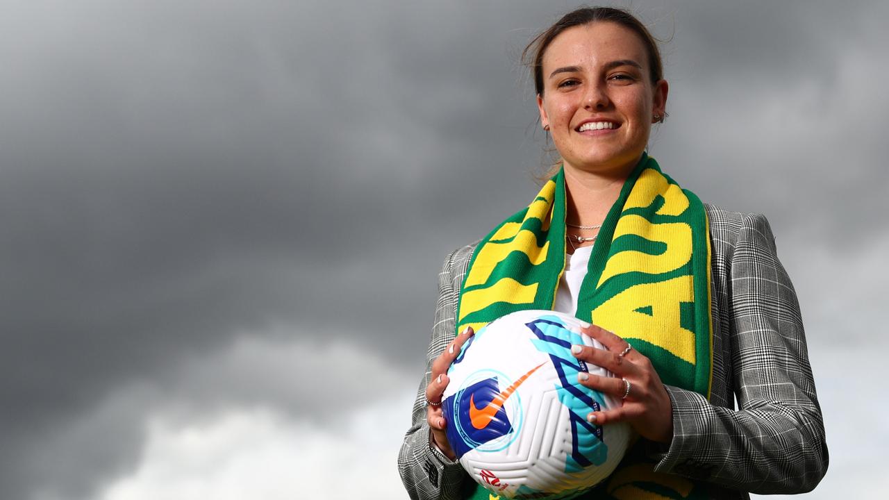 Chloe Logarzo is working hard to be available for 2023 Women’s World Cup selection. Picture: Mark Metcalfe/Getty Images for Football Australia