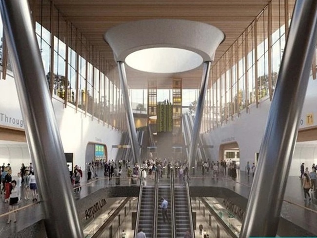 Melbourne Airport Rail Link is set to feature a new station. Picture: Supplied