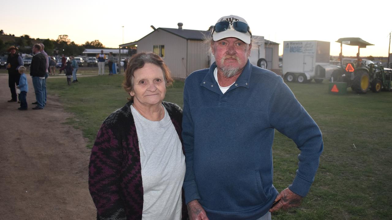 Michelle Brown and Wayne Foxley from Brisbane at the 2021 Killarney Rodeo. Photo: Madison Mifsud-Ure / Warwick Daily News