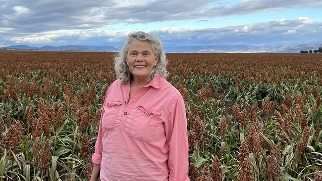 National Farmers’ Federation president Fiona Simson on her Liverpool Plains property in New South Wales. Picture: John Elliott