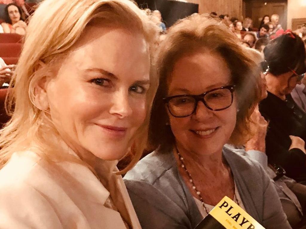 Actress Nicole Kidman with her mother Janelle Kidman. Picture: Instagram