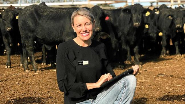 INDUSTRY STAR: 2020 NAB Agribusiness Rising Champion Initiative finalist for Queensland, Elisha Parker. Picture: Contributed