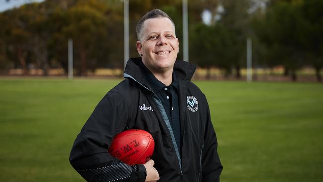 Blackfriars Old Scholars’ inaugural women’s coach Lachlan Sandford. Picture: Matt Loxton