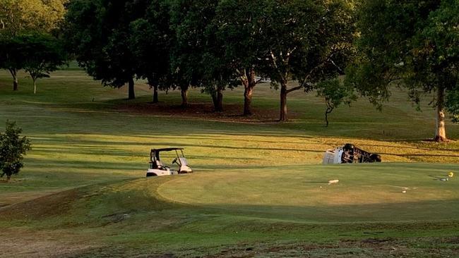 Members of Coplicks Tallebudgera Golf Course found the buggies damaged and scattered around the grounds this morning. 