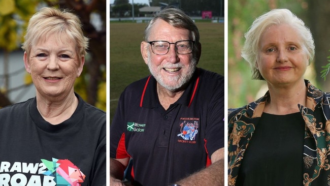 Margaret Markovic, Ian Caldwell, and Margaret Grigg are among the Geelong region residents receiving honours on King's birthday 2023. Pictures: David Smith, Alan Barber