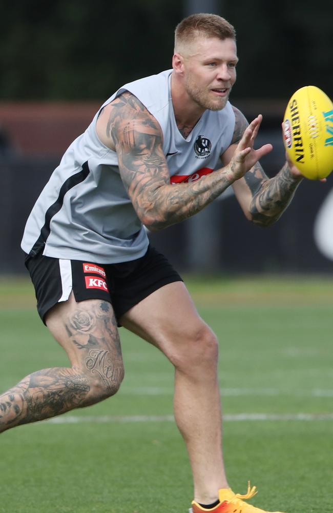 De Goey is no certainty for the Pies’ pre-season clashes. Picture: David Crosling