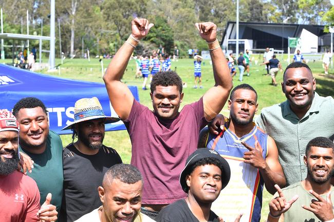 Fiji rugby 7's in Brisbane. Saturday October 6, 2024. Picture, John Gass