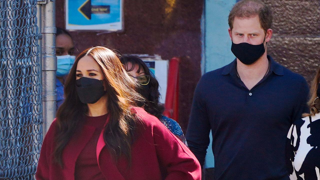 Meghan Markle and Prince Harry in New York on September 24, 2021. Picture: Gotham/GC Images