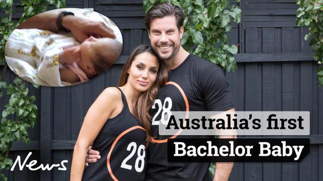 Sam Wood & Snezana have Australia's first Bachelor baby