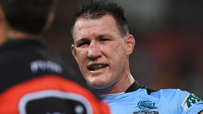 Gallen was booed relentlessly. AAP Image/Dave Hunt.