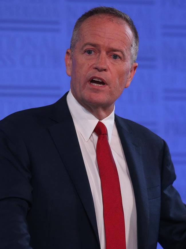 Opposition Leader Bill Shorten. Picture: Kym Smith