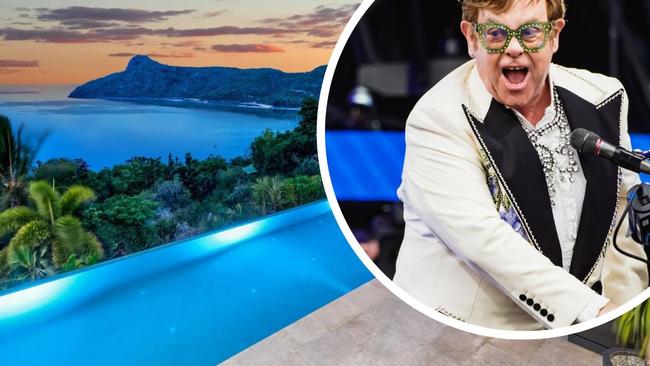 Sir Elton John is rumoured to be staying at the luxury Glasshouse on Hayman Island. Picture: Contributed/Hamilton Island Luxury Homes