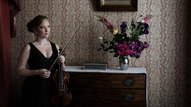 Skye McIntosh led the Australian Haydn Ensemble’s season launch in the Utzon Room.