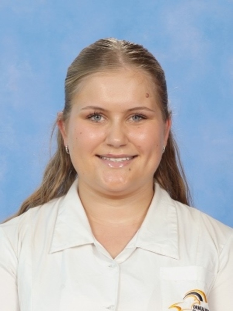 Ormeau Woods State High School 2025 Captain Faith Archer. Picture: Supplied