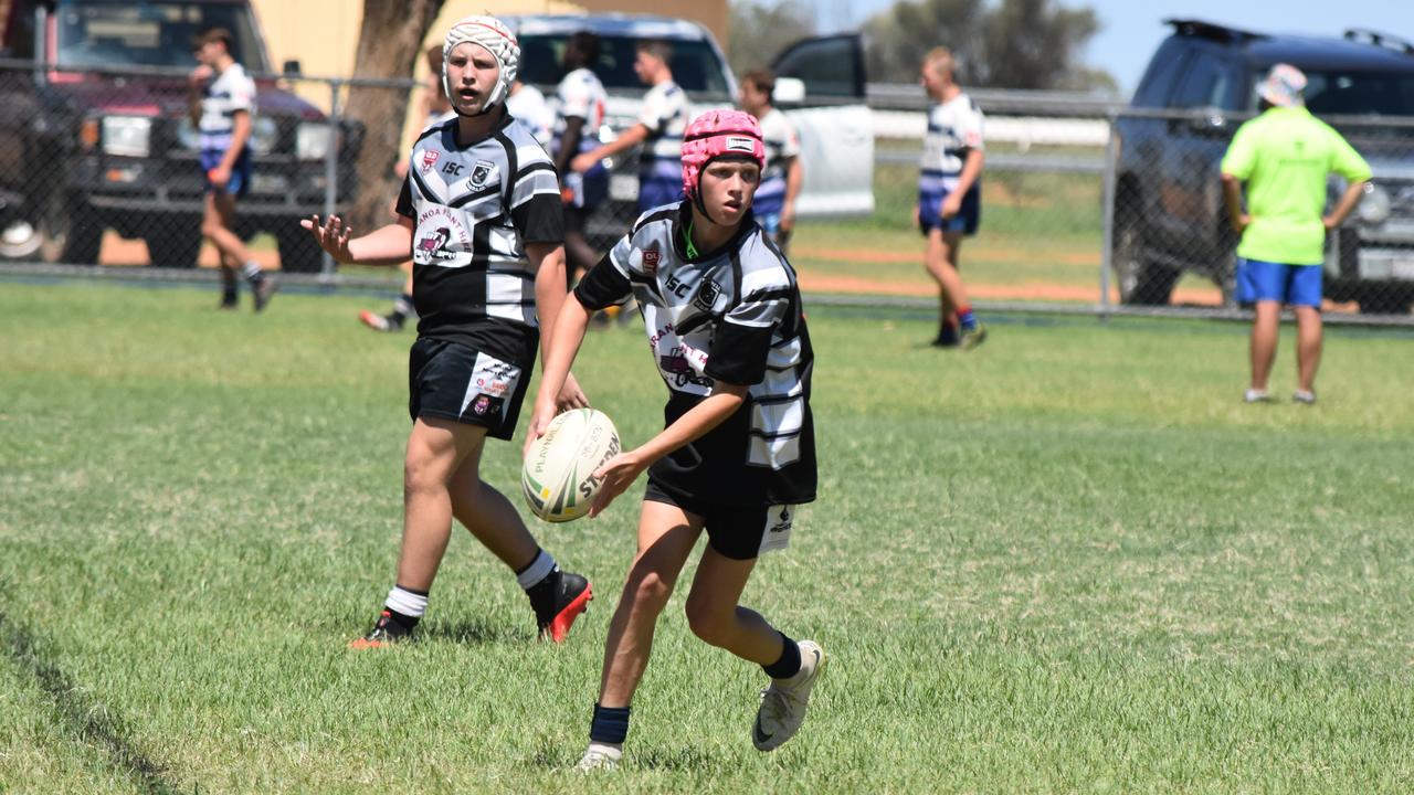 Mitchell Magpies v Wallumbilla-Surat Redbulls U16. Adrian Vowles Cup 2020.