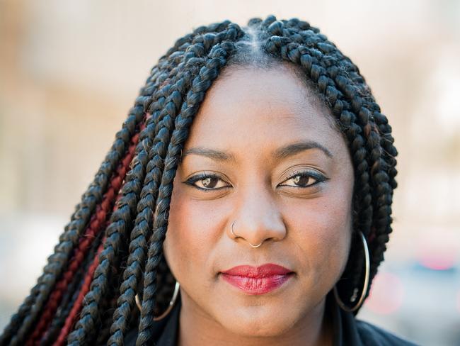 Alicia Garza, co-founder of Black Lives Matter was unimpressed with Biden's remarks. Picture: Kristin Little.