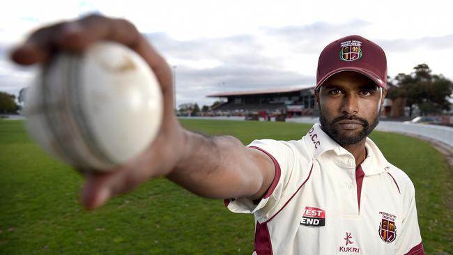 Former Sri Lankan Test paceman and Prospect recruit Shaminda Eranga. Picture: Naomi Jellicoe