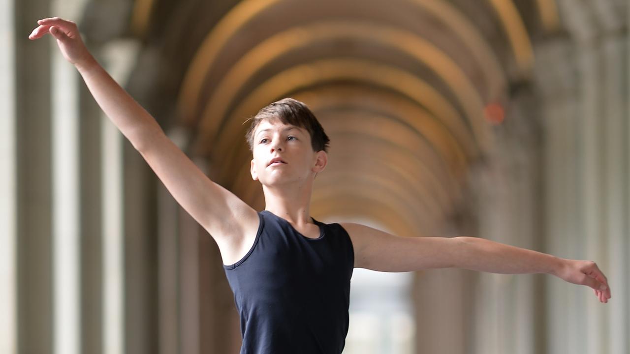 Dad turns man cave into dance studio for Australia’s Billy Elliot