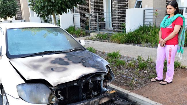 Owner of the car on Brocas Ave, Kawaldeep Kaur. Picture: Keryn Stevens