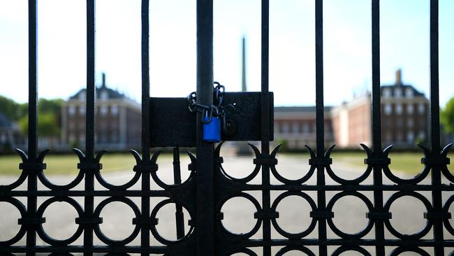 Locked down … the Royal Hospital Chelsea was due to hold the RHS Chelsea Flower Show this week. Picture: Getty Images