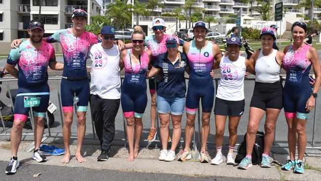 Cupcake Cartel out in force at the 2023 Mooloolaba Triathlon.