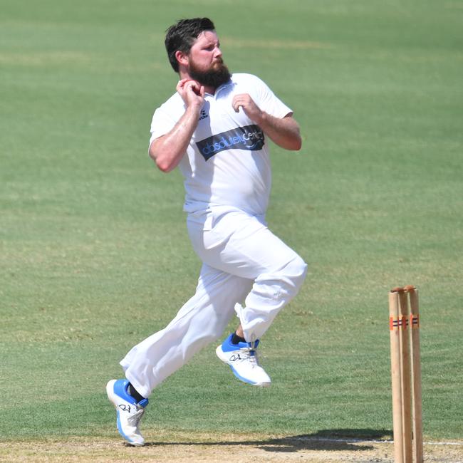 Townsville A grade cricket game between Wests and Sub Parks at Riverway. Wests Kyle Dearness. Picture: Evan Morgan