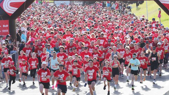 4500 people took part in the Run4Geelong on Sunday. Picture: Mark Wilson