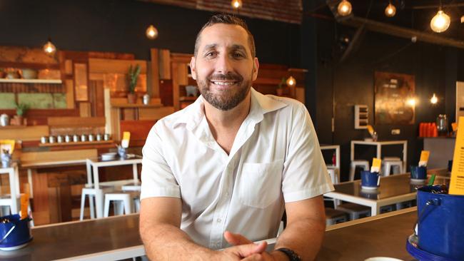 Pazar Food Collective owner and chef Attila Yilmaz. Picture: Bob Barker.