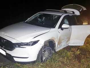 Four teens have been charged after a pursuit on the Pacific Highway last night. Picture: Frank Redward