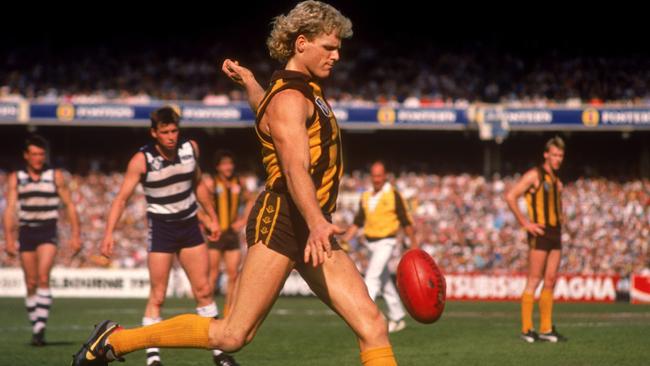 Dermott Brereton opens up on painkilling injections. Picture: Getty Images