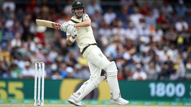 Kurtis Patterson in action on day two of the second Test at Manuka Oval. Picture: Getty Images