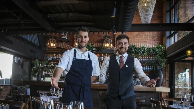 Balboa Italian has been named the best Italian restaurant on the Gold Coast. Head Chef Guy Bar Dayan (L) and Restaurant Manager Gabriel Mojica. Picture: Glenn Campbell