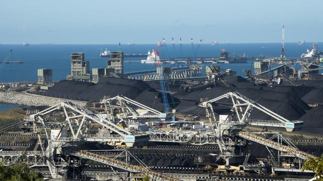 Trade buyers that were competing for the Dalrymple Bay Coal Terminal are believed to be considering an acquisition of a cornerstone stake in the Queensland-based infrastructure asset. Picture: Daryl Wright.