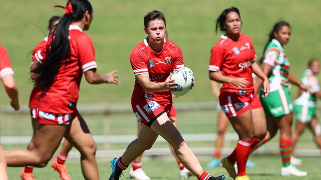 Player of the Match Jade Etherden for the Illawarra Steelers. Photo: Denis Ivaneza